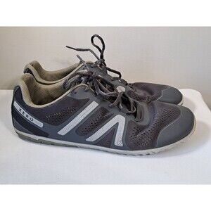 Xero HFS Running Shoe Gray Minimalist Barefoot Sneaker Athletic Men's Size 13